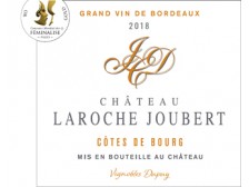 Château LAROCHE JOUBERT rouge 2020 la bouteille 75cl