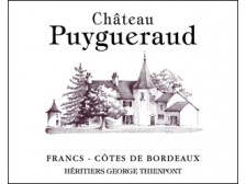 Château PUYGUÉRAUD rouge 2015 la bouteille 75cl