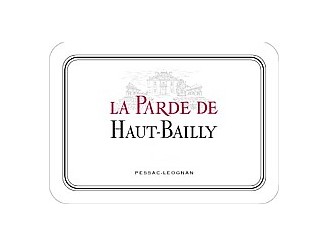 La PARDE de HAUT-BAILLY Second vin du Château Haut-Bailly 2012 la bouteille 75cl