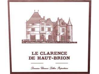 Le CLARENCE de HAUT-BRION Second vin rouge du Château Haut-Brion 2016 la bouteille 75cl