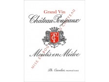 Château POUJEAUX rouge 2020 la bouteille 75cl