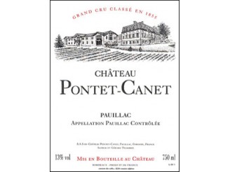 Château PONTET-CANET 5ème Grand cru classé 2006 la bouteille 75cl
