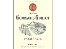 Château GOMBAUDE-GUILLOT rouge 2015 la bouteille 75cl