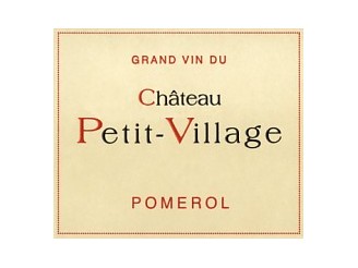 Château PETIT-VILLAGE rouge 2016 la bouteille 75cl