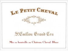 LE PETIT CHEVAL Second vin du Château Cheval Blanc 2009 la bouteille 75cl