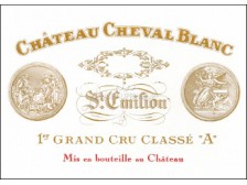 Château CHEVAL BLANC Cru hors classement 2014 la caisse bois de 1 magnum 150cl