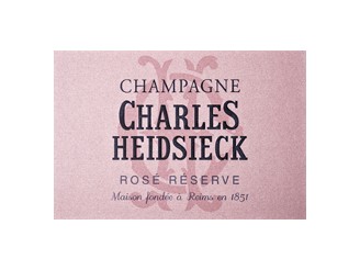 Champagne Charles HEIDSIECK Rosé Réserve ---- la bouteille 75cl