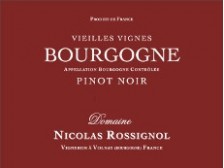 Domaine Nicolas ROSSIGNOL Bourgogne Pinot Noir rouge 2020 la bouteille 75cl