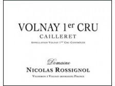 Domaine Nicolas ROSSIGNOL Volnay Cailleret 1er cru rouge 2018 la bouteille 75cl