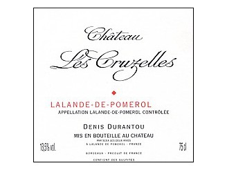 Château Les CRUZELLES rouge 2015 la bouteille 75cl