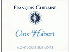 Domaine François CHIDAINE Montlouis-sur-Loire Clos Habert blanc tendre 2020 la bouteille 75cl
