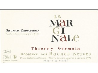 Domaine des ROCHES NEUVES Saumur-Champigny La Marginale rouge 2013 la bouteille 75cl