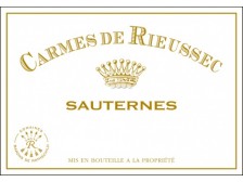 CARMES de RIEUSSEC Second vin blanc liquoreux du Château Rieussec 2020 la demi-bouteille 37.5cl