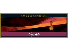 Cave des AMANDIERS Syrah 2019 la bouteille 75cl