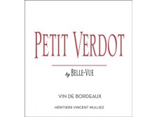 PETIT VERDOT by BELLE-VUE rouge 2019 la bouteille 75cl