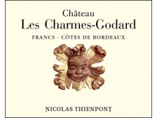 Château Les CHARMES-GODARD blanc sec 2021 la bouteille 75cl