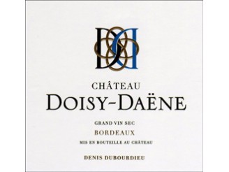 Château DOISY-DAËNE blanc sec 2016 la bouteille 75cl