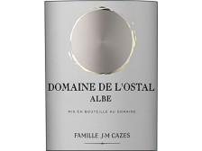 Domaine de L'OSTAL Albe blanc 2020 la bouteille 75cl