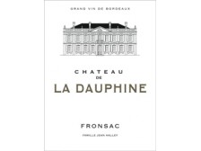 Château de La DAUPHINE rouge 2021 la bouteille 75cl