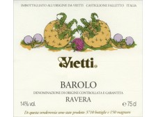 VIETTI Barolo Ravera 2017 bottle 75cl