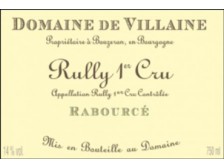 Domaine de VILLAINE Rully Rabourcé 1er cru blanc 2020 la bouteille 75cl