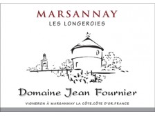 Domaine Jean FOURNIER Marsannay Les Longeroies Village rouge 2021 la bouteille 75cl