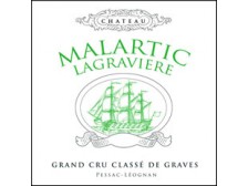 Château MALARTIC-LAGRAVIÈRE blanc sec Grand cru classé 2018 la bouteille 75cl