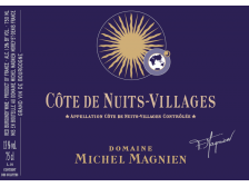 Domaine Michel MAGNIEN Côte de Nuits village rouge 2019 la bouteille 75cl