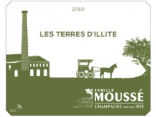 Champagne Famille MOUSSÉ Les Terres d'Illite 2019 la bouteille 75cl