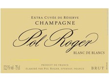 Champagne Pol ROGER Blanc de blancs Millésimé 2013 la bouteille 75cl