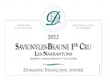 Domaine Françoise ANDRÉ Savigny-les-Beaune Les Narbantons 1er cru rouge 2022 la bouteille 75cl