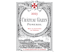 Château GAZIN rouge Primeurs 2023