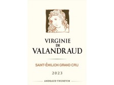 VIRGINIE de VALANDRAUD ROUGE Second vin du Château Valandraud Primeurs 2023