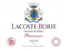 LACOSTE BORIE Second wine from Château Grand-Puy-Lacoste 2025 Futures
