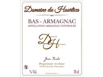 Domaine du HOURTICA Armagnac 1995 bottle 70 cl