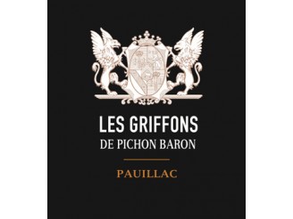 LES GRIFFONS DE PICHON BARON Second vin du Château Pichon-Longueville Baron 2018 la bouteille 75cl