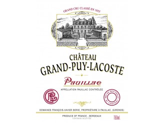 Château GRAND-PUY-LACOSTE 5ème grand cru classé 2021 Futures