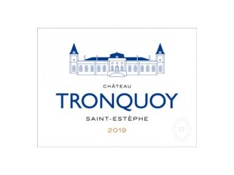 Château TRONQUOY rouge 2019 la bouteille 75cl