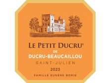 Le PETIT DUCRU Troisième vin du Château Ducru-Beaucaillou Primeurs 2023