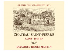 Château SAINT-PIERRE 4ème grand cru classé Primeurs 2023