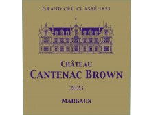 Château CANTENAC BROWN 3ème grand cru classé Primeurs 2023