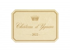Château d'YQUEM 1er grand cru classé 2022 wooden case of 1 bottle 75cl