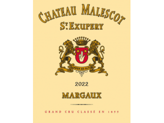 Château MALESCOT SAINT-EXUPÉRY 3ème grand cru classé 2022 la caisse bois de 6 bouteilles 75cl
