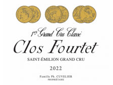 Clos FOURTET 1er grand cru classé 2022 la caisse bois de 6 bouteilles 75cl