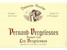 Domaine Luc et Lise PAVELOT Pernand-Vergelesses Les Vergelesses 1er cru rouge 2022 la bouteille 75cl