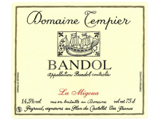 Domaine TEMPIER La Migoua 2023 bottle 75cl