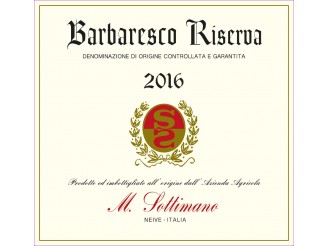 SOTTIMANO Barbaresco Riserva 2016 la bouteille 75cl