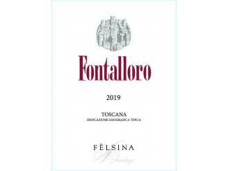 FÈLSINA Toscana Fontalloro 2019 la bouteille 75cl