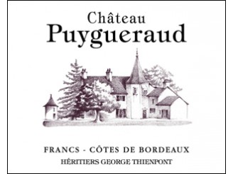 Château PUYGUÉRAUD rouge 2021 la bouteille 75cl