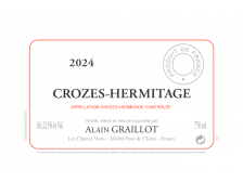 Domaine Alain GRAILLOT Crozes-Hermitage white 2024 bottle 75cl